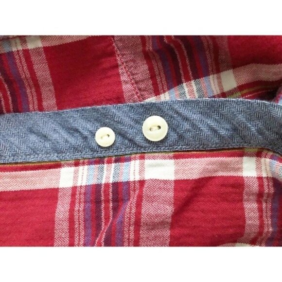 CLUB ROOM Men’s Plaid Long Sleeve Cotton Flannel Shirt - Picture 6 of 10